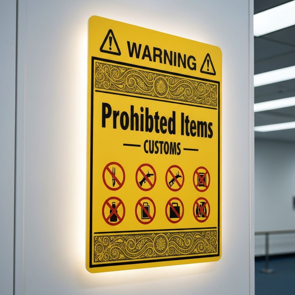 Productos Prohibidos: Qué NO Puedes Importar a Costa Rica